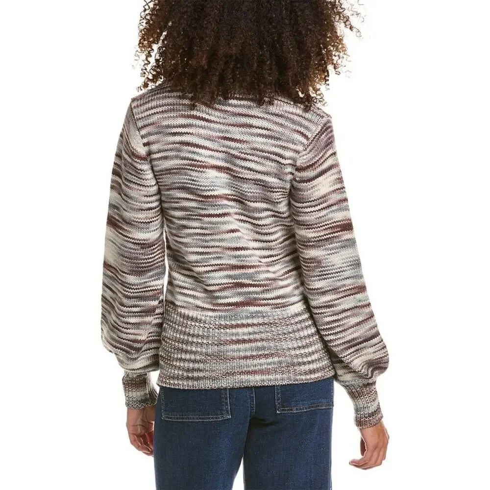 St. Roche Stormy 100% Marino Wool Pullover Sweater Size S NWT